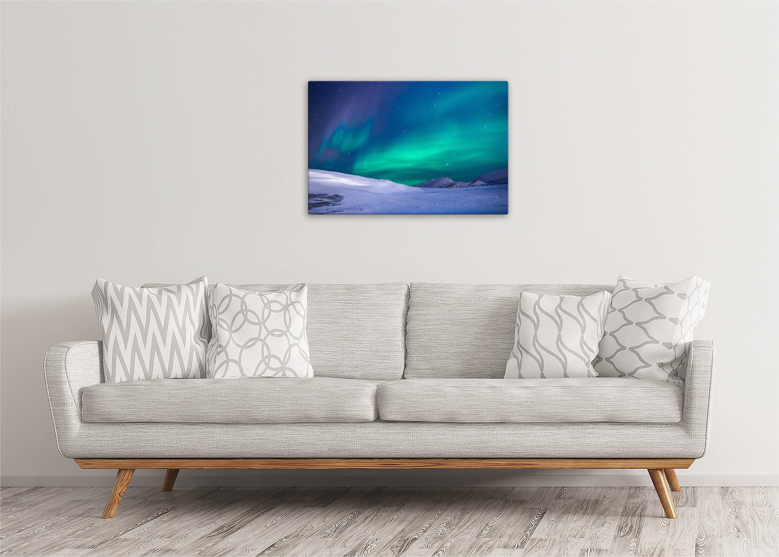 Aurora Borealis | Gallery Wrap Wall Canvas - Image 5