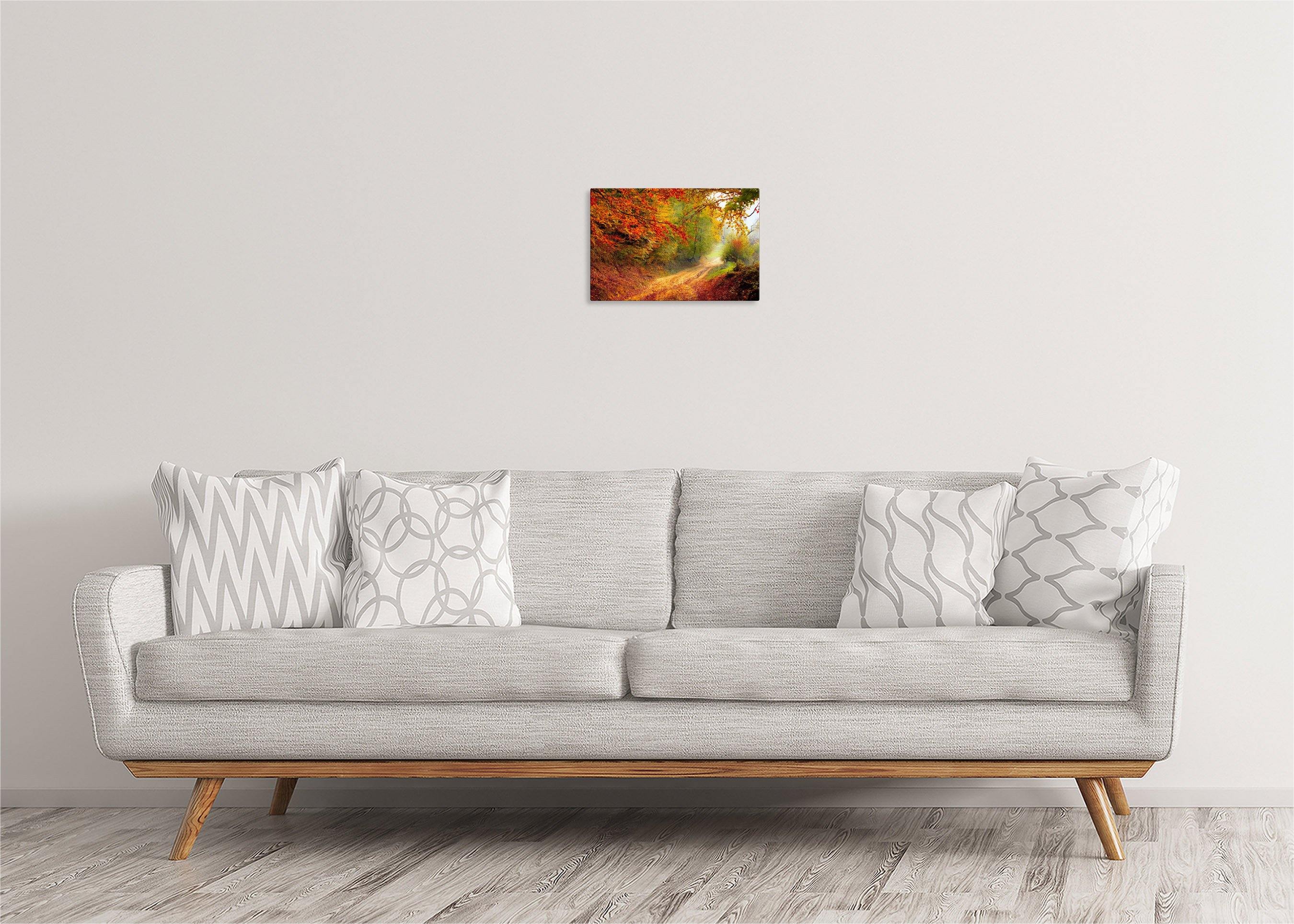 Autumn Road | Gallery Wrap Wall Canvas - Image 2