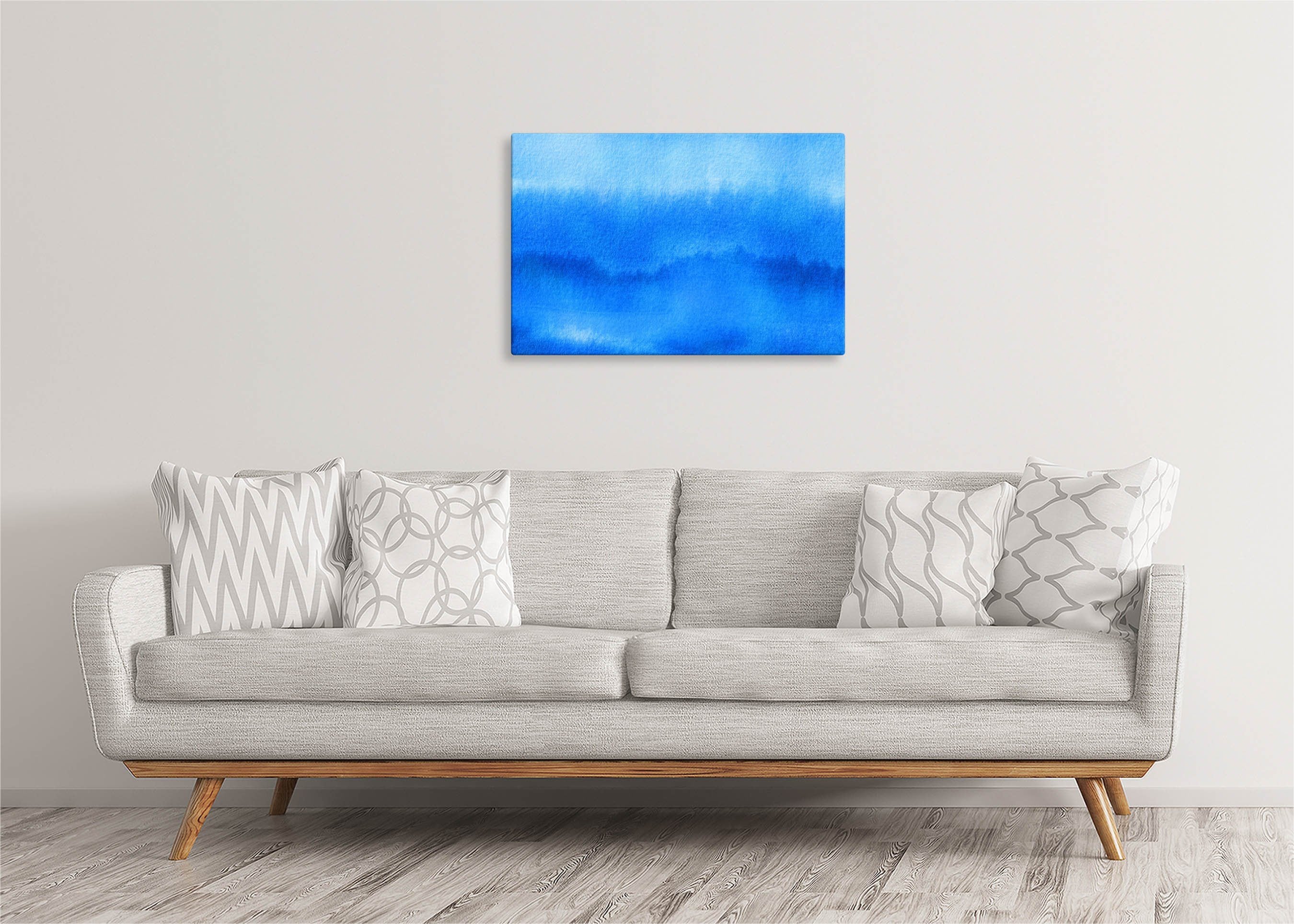 Blue | Gallery Wrap Wall Canvas - Image 4