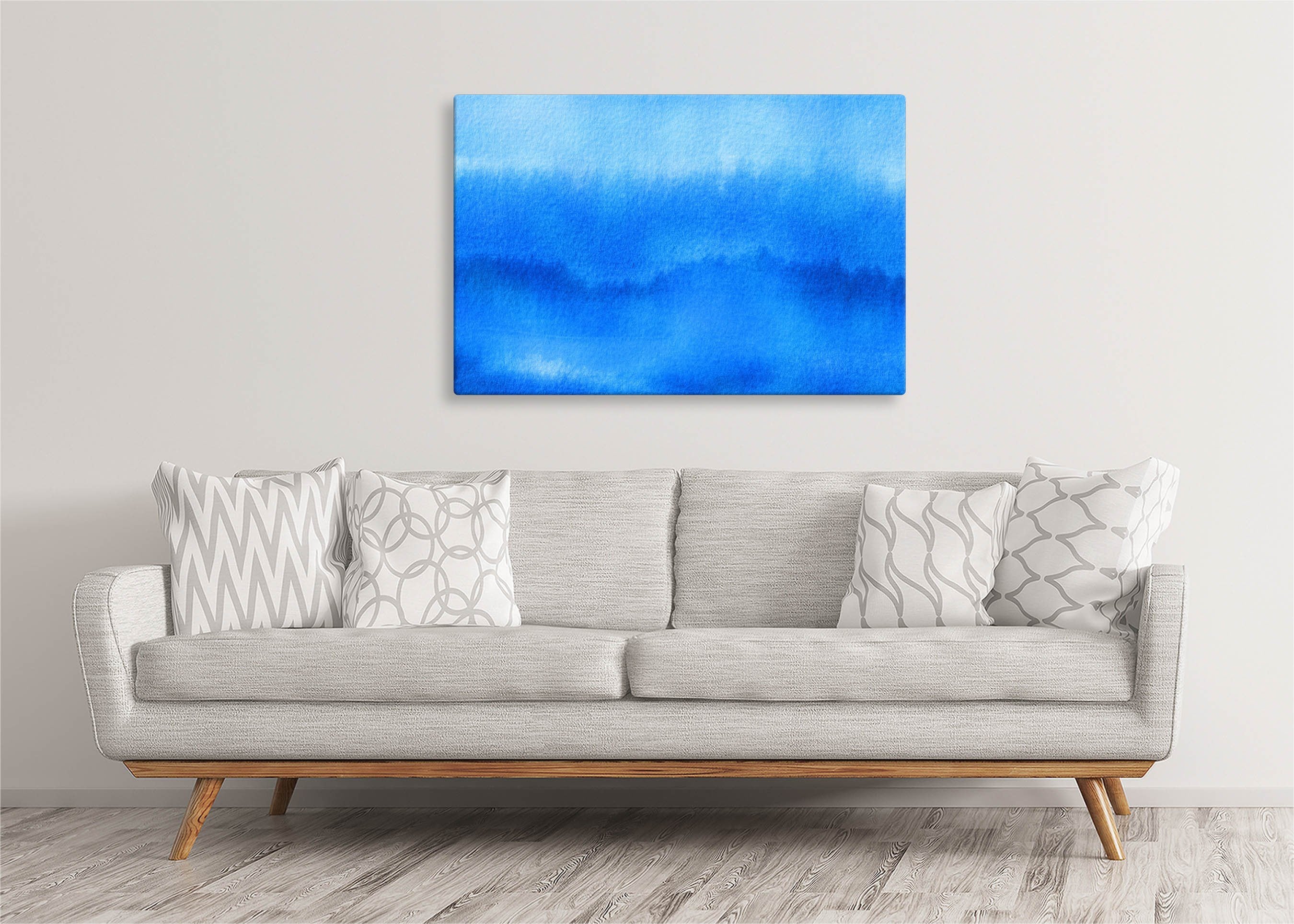 Blue | Gallery Wrap Wall Canvas - Image 5