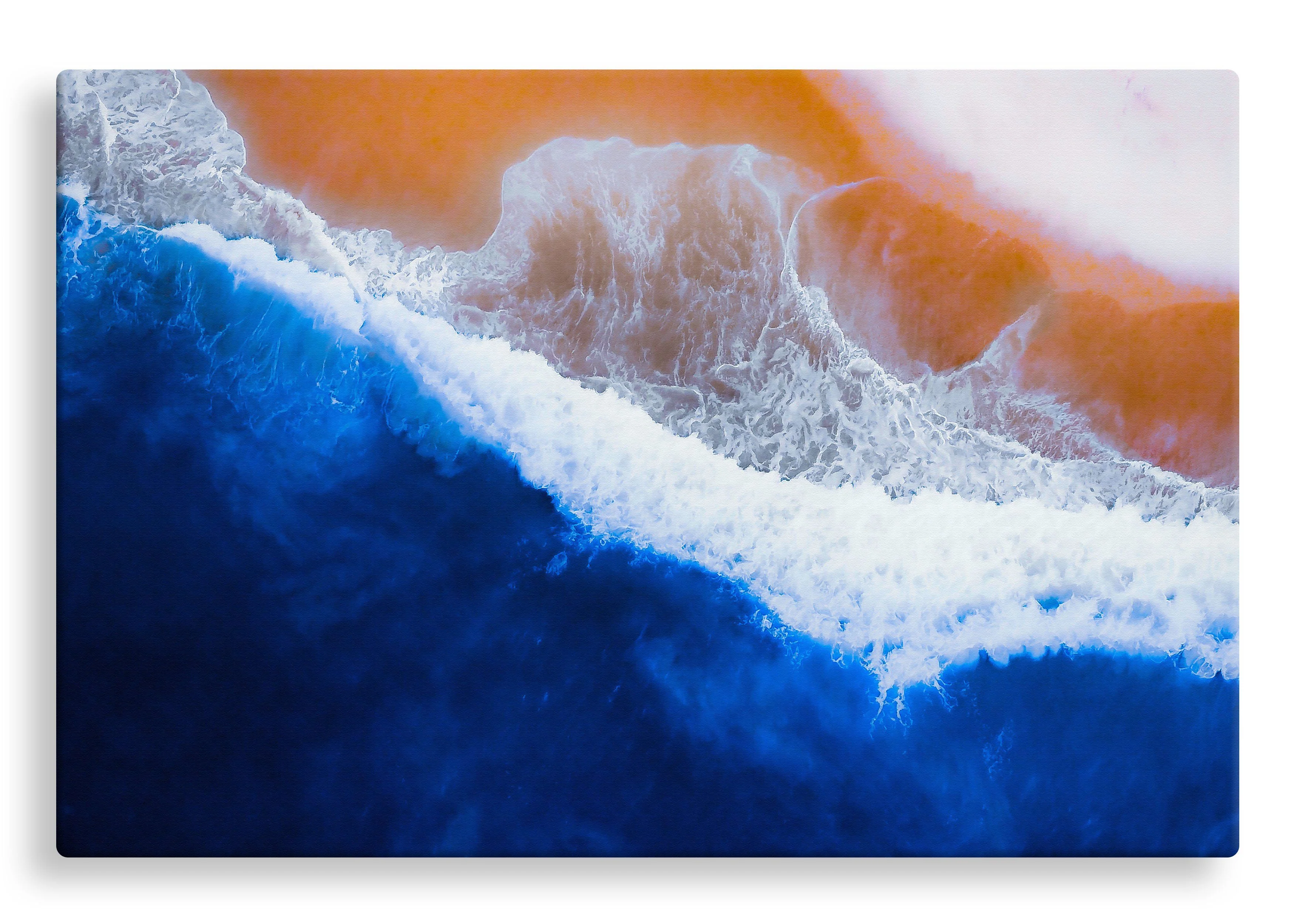 Blue Surf | Gallery Wrap Wall Canvas