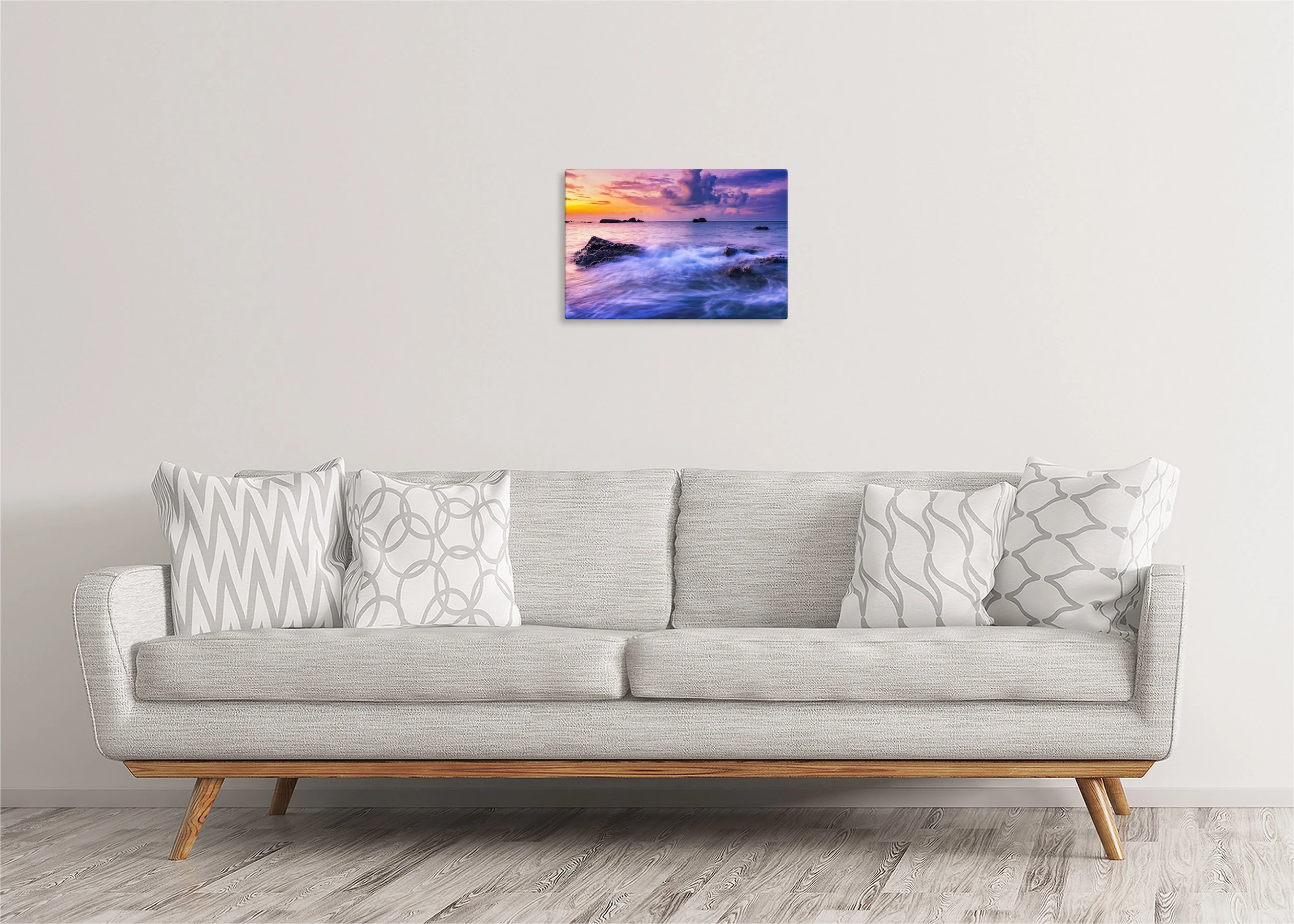 Coastal Sunset | Gallery Wrap Wall Canvas - Image 3