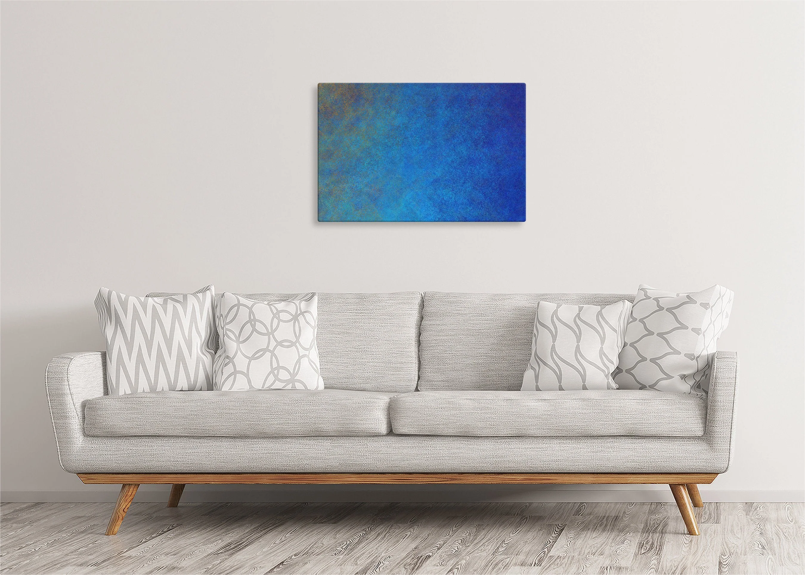 Cobalt | Gallery Wrap Wall Canvas - Image 4