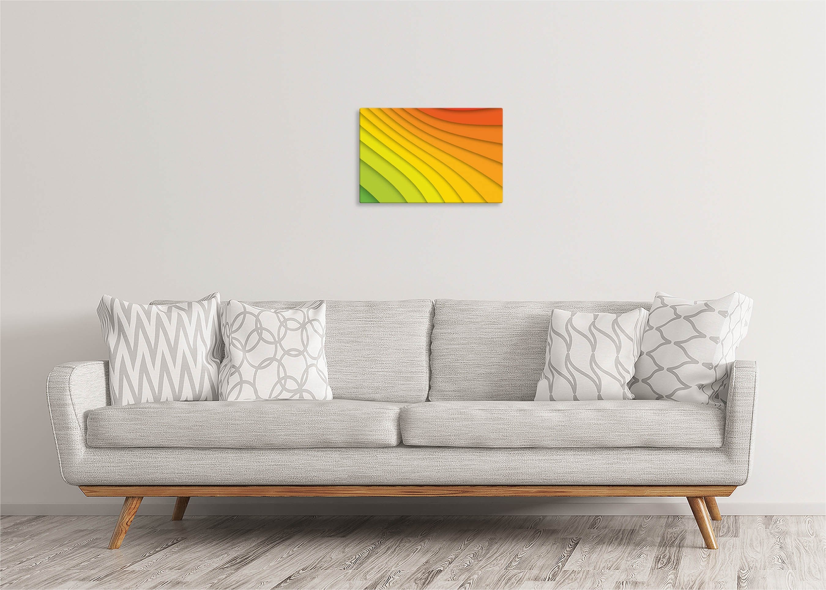 Curved | Gallery Wrap Wall Canvas - Image 3