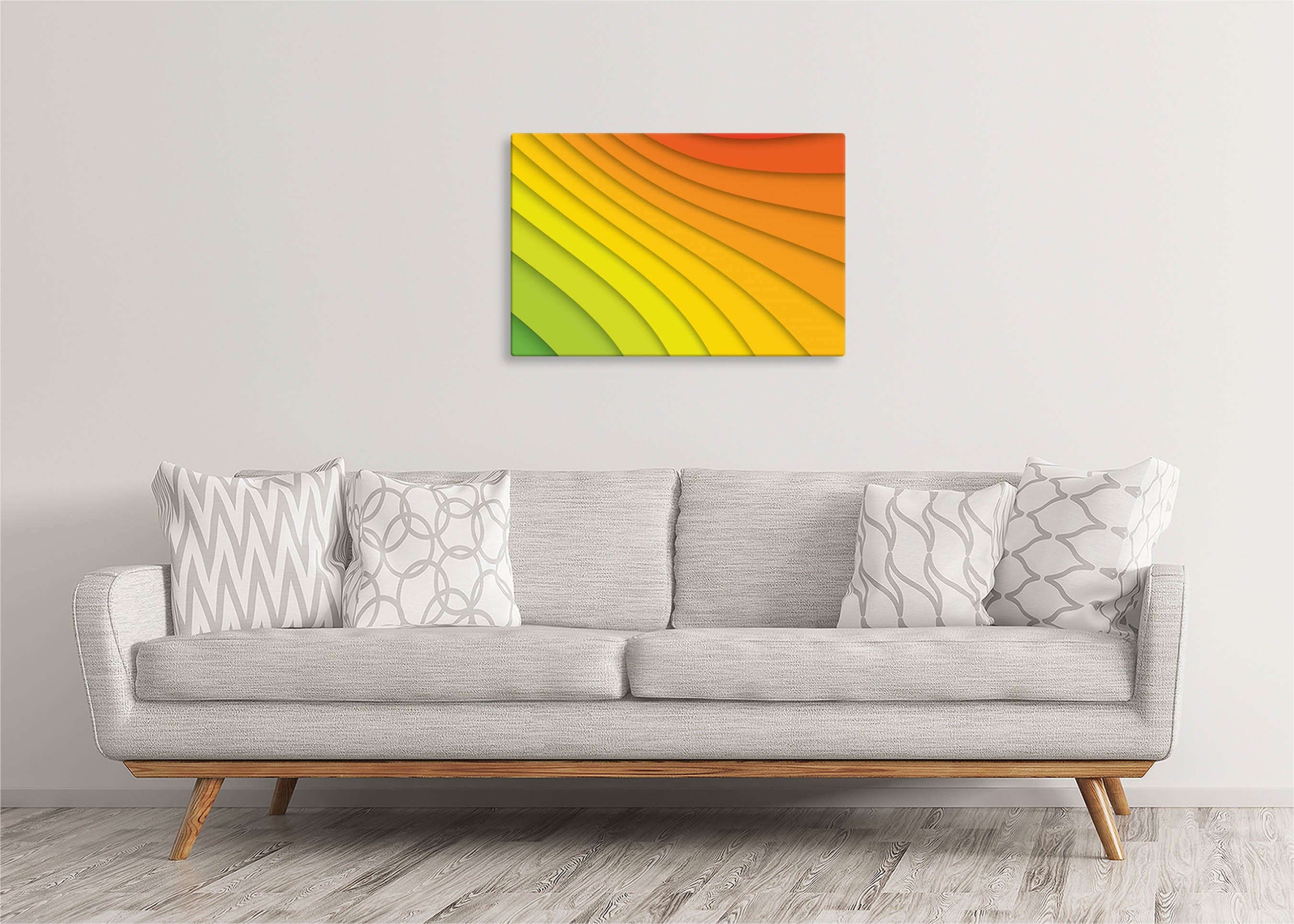 Curved | Gallery Wrap Wall Canvas - Image 4