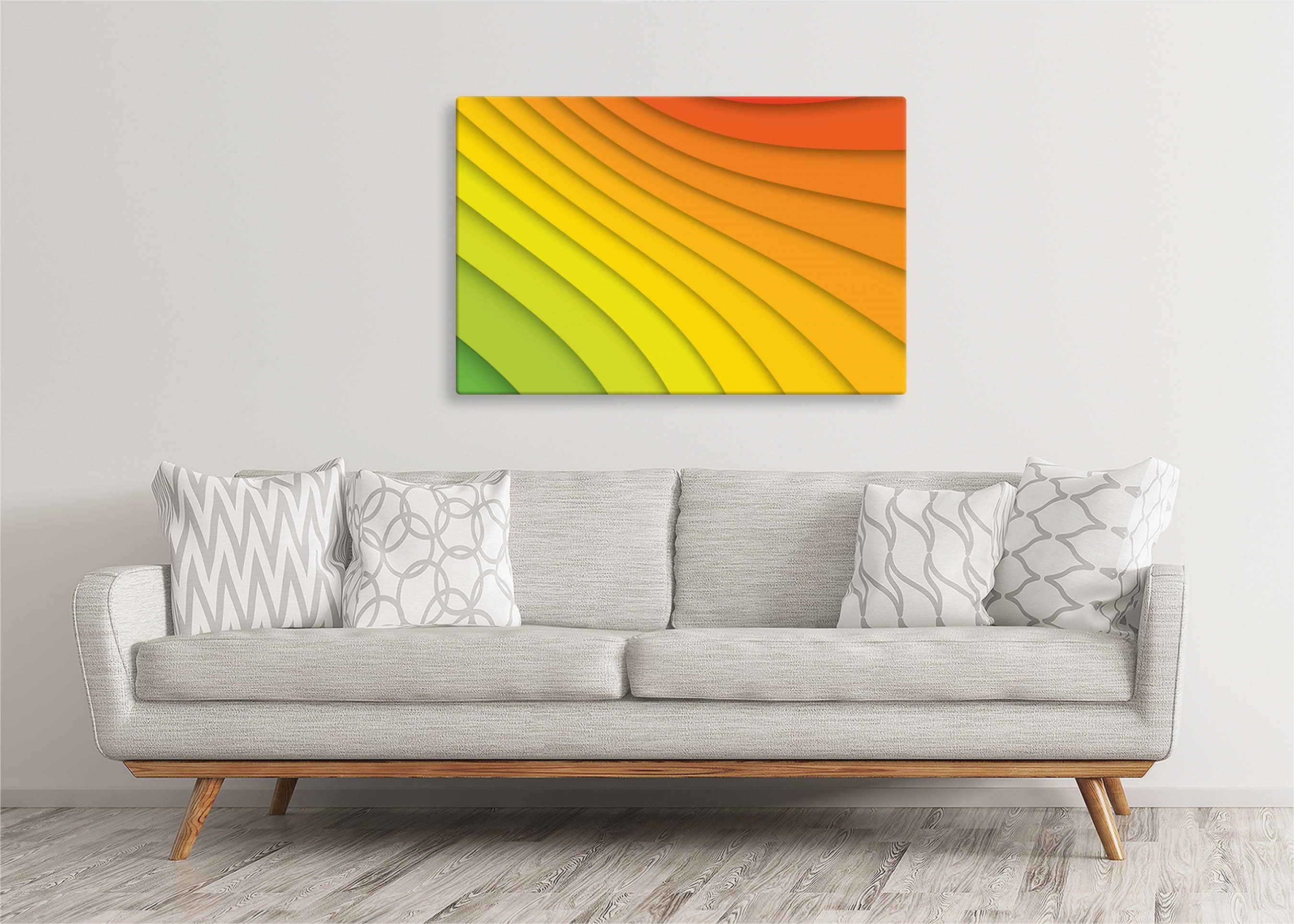Curved | Gallery Wrap Wall Canvas - Image 5