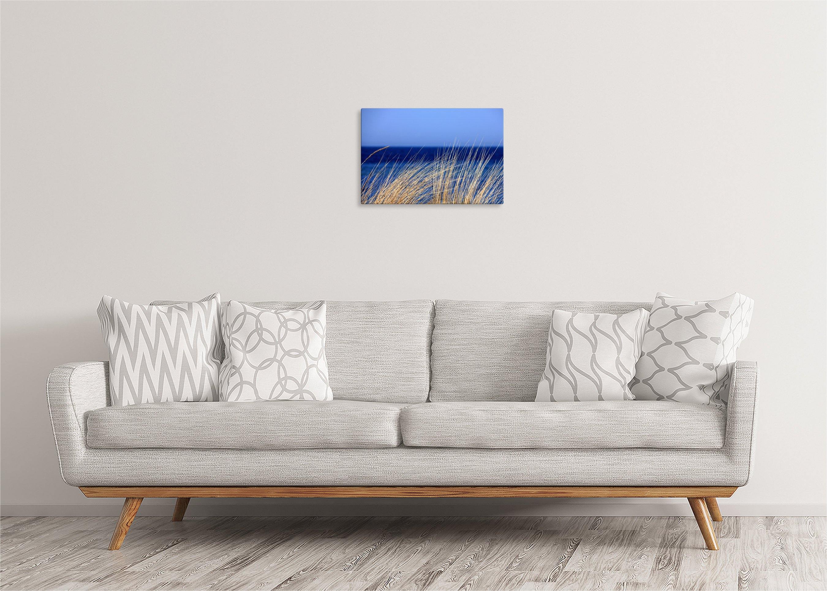 Grass by the Sea | Gallery Wrap Wall Canvas - Image 3