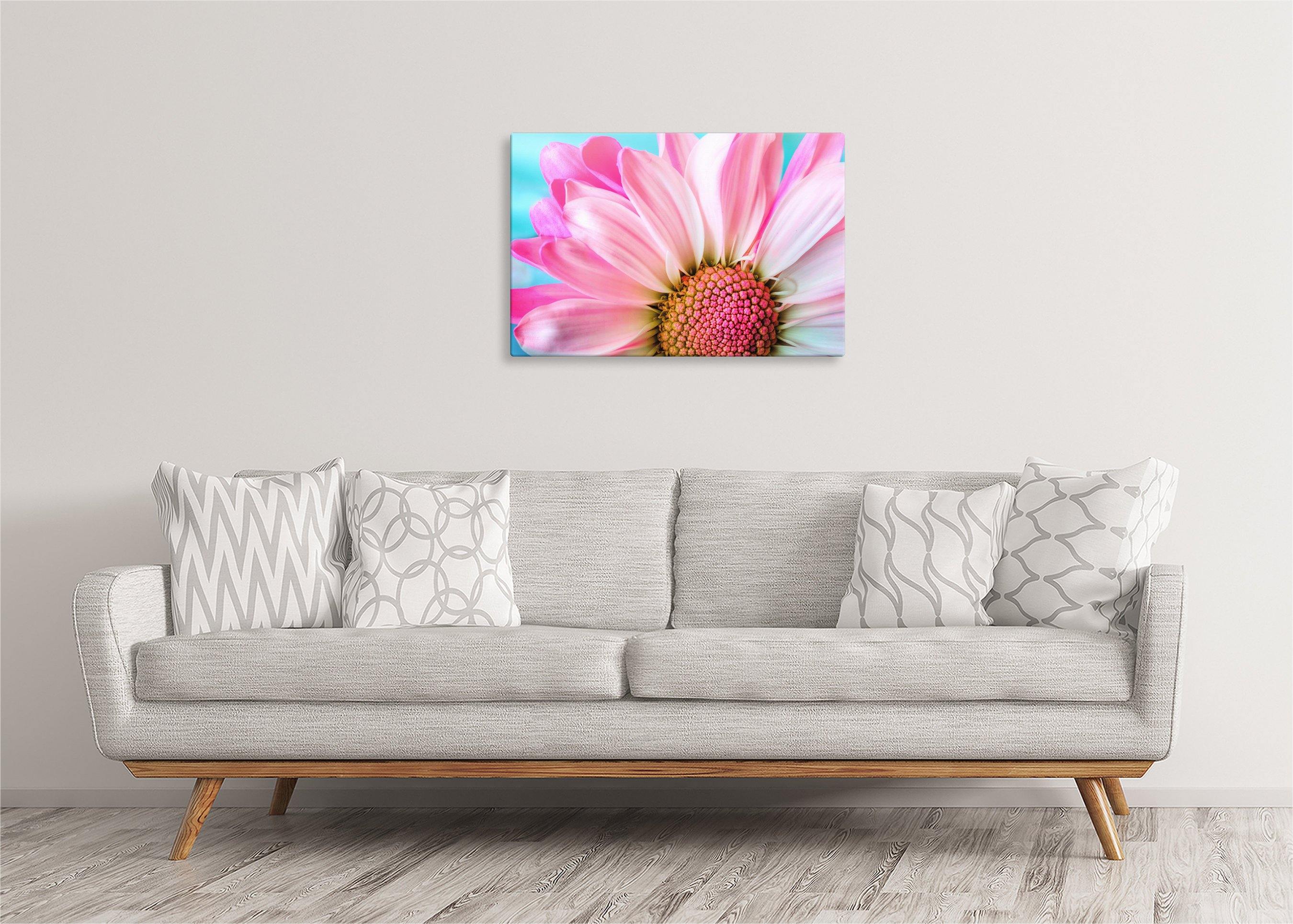 Pink Daisy | Gallery Wrap Wall Canvas - Image 4