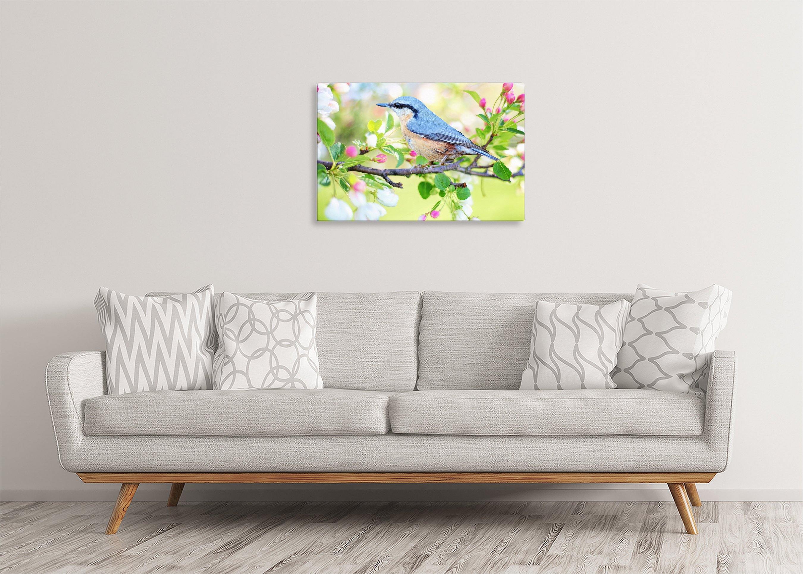 Red-Breasted Nuthatch | Gallery Wrap Wall Canvas - Image 4