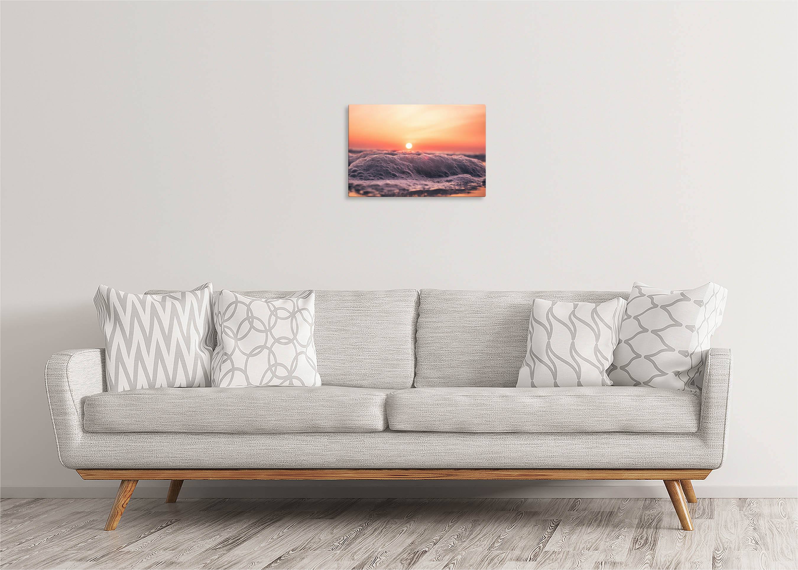 Sunrise Foam | Gallery Wrap Wall Canvas - Image 3