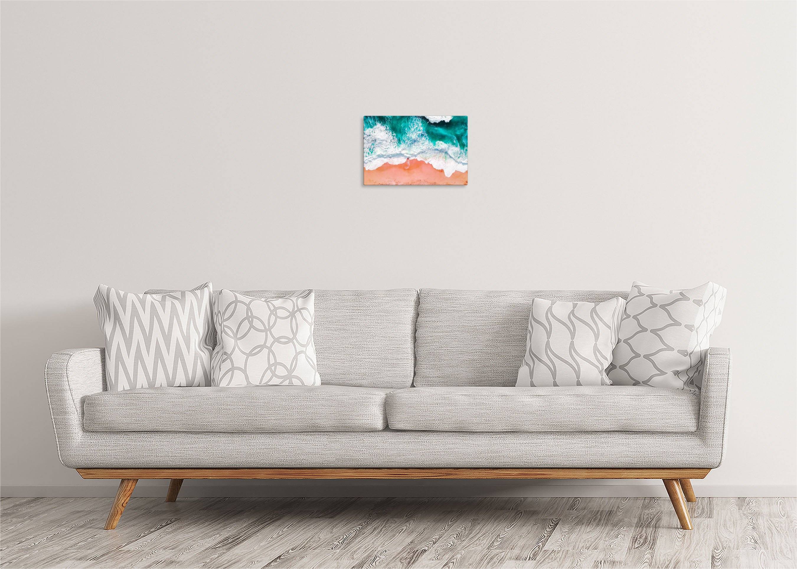 Surf From Above | Gallery Wrap Wall Canvas - Image 2