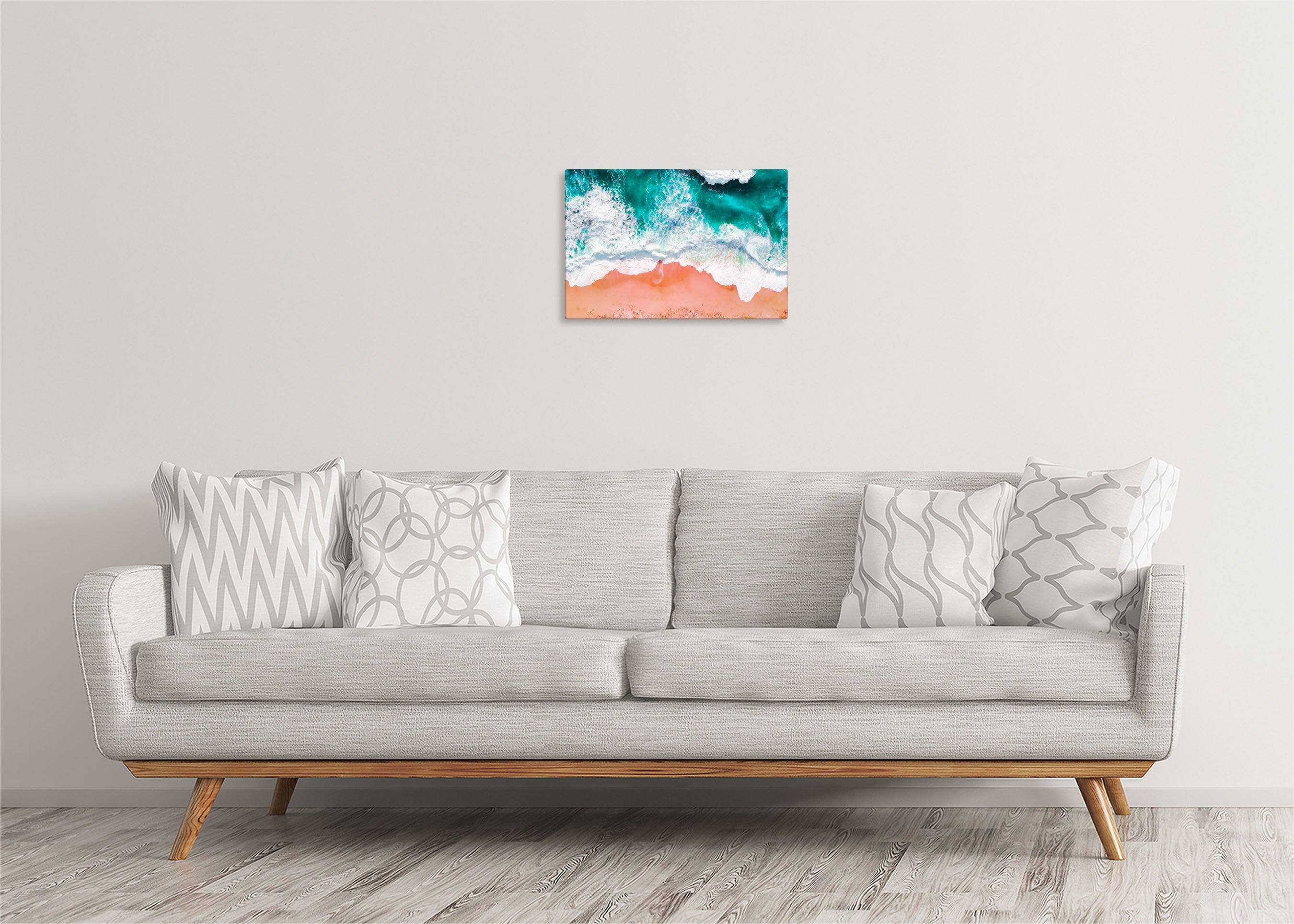 Surf From Above | Gallery Wrap Wall Canvas - Image 3