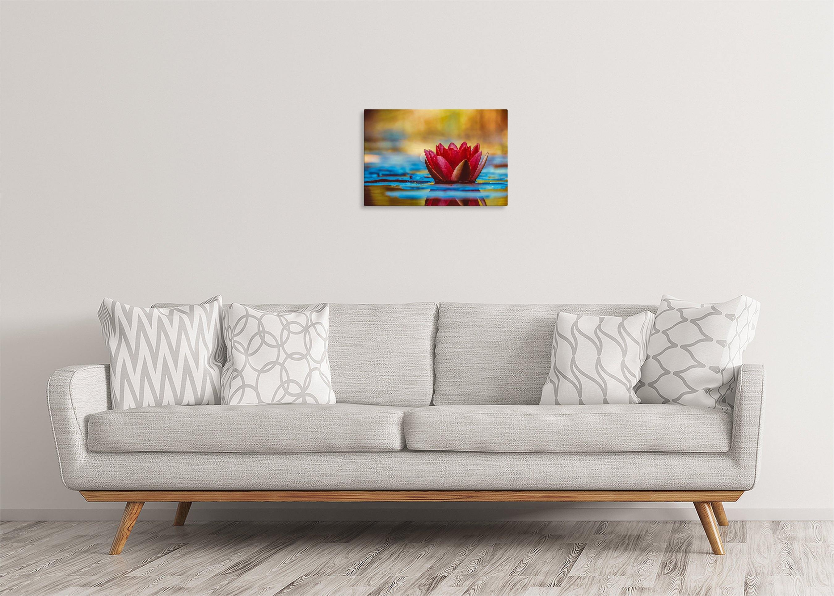 Water Lily | Gallery Wrap Wall Canvas - Image 3