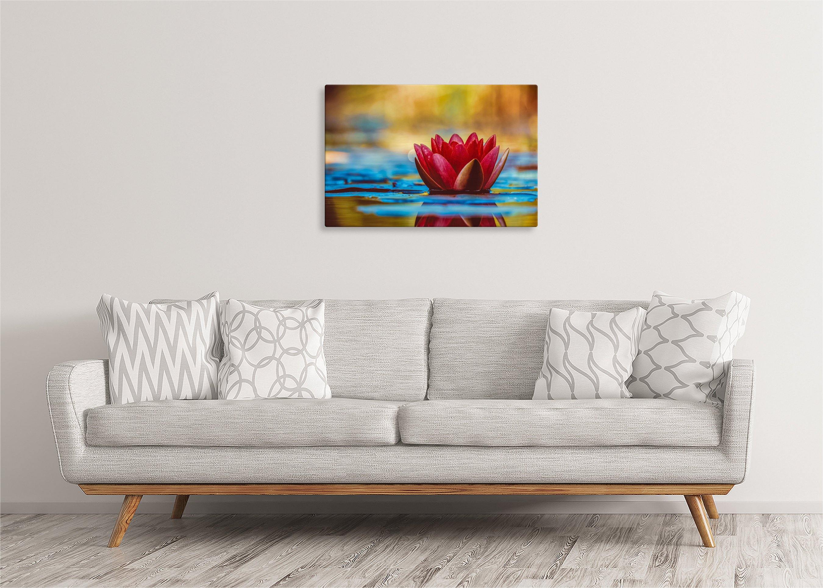 Water Lily | Gallery Wrap Wall Canvas - Image 4
