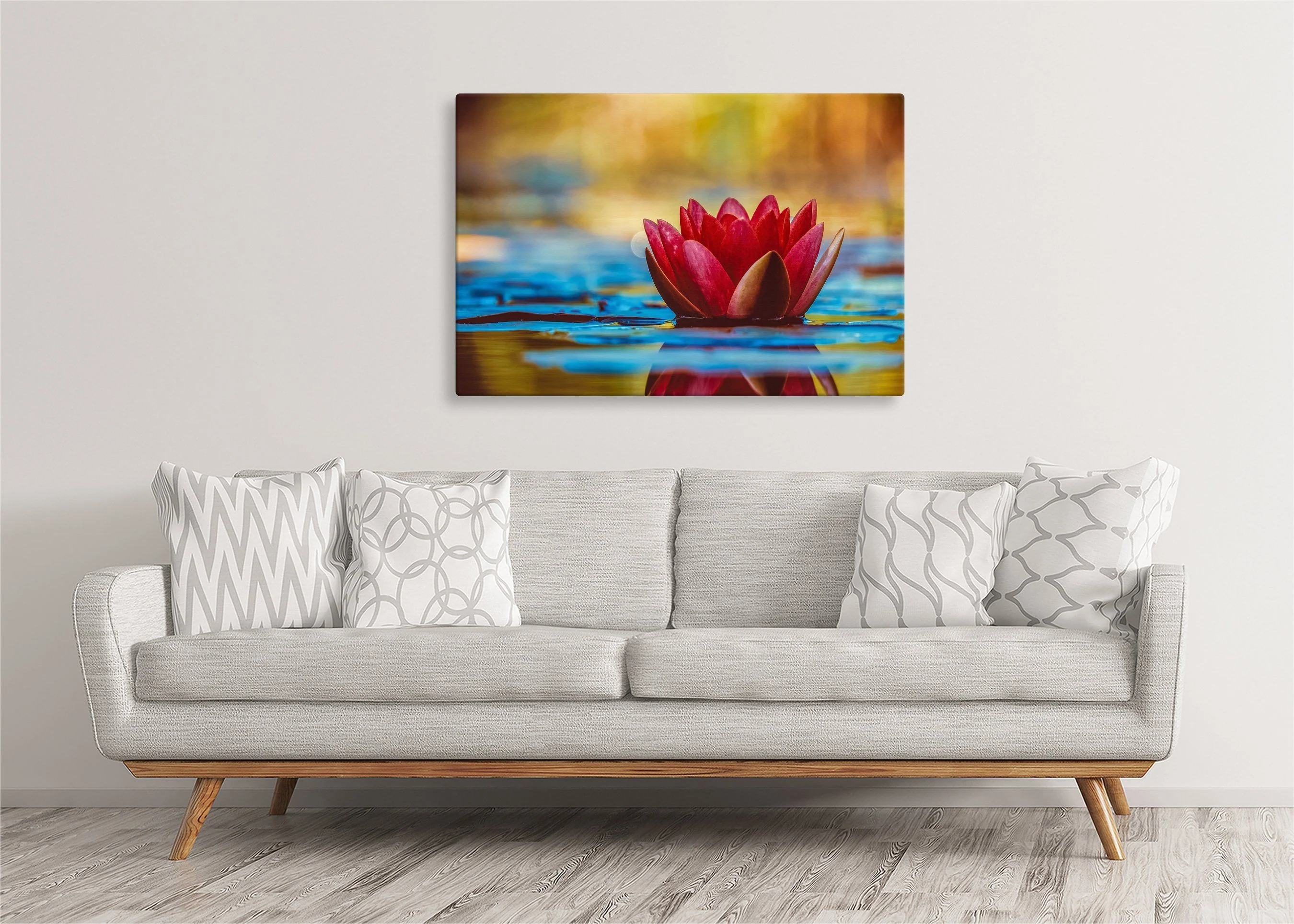 Water Lily | Gallery Wrap Wall Canvas - Image 5