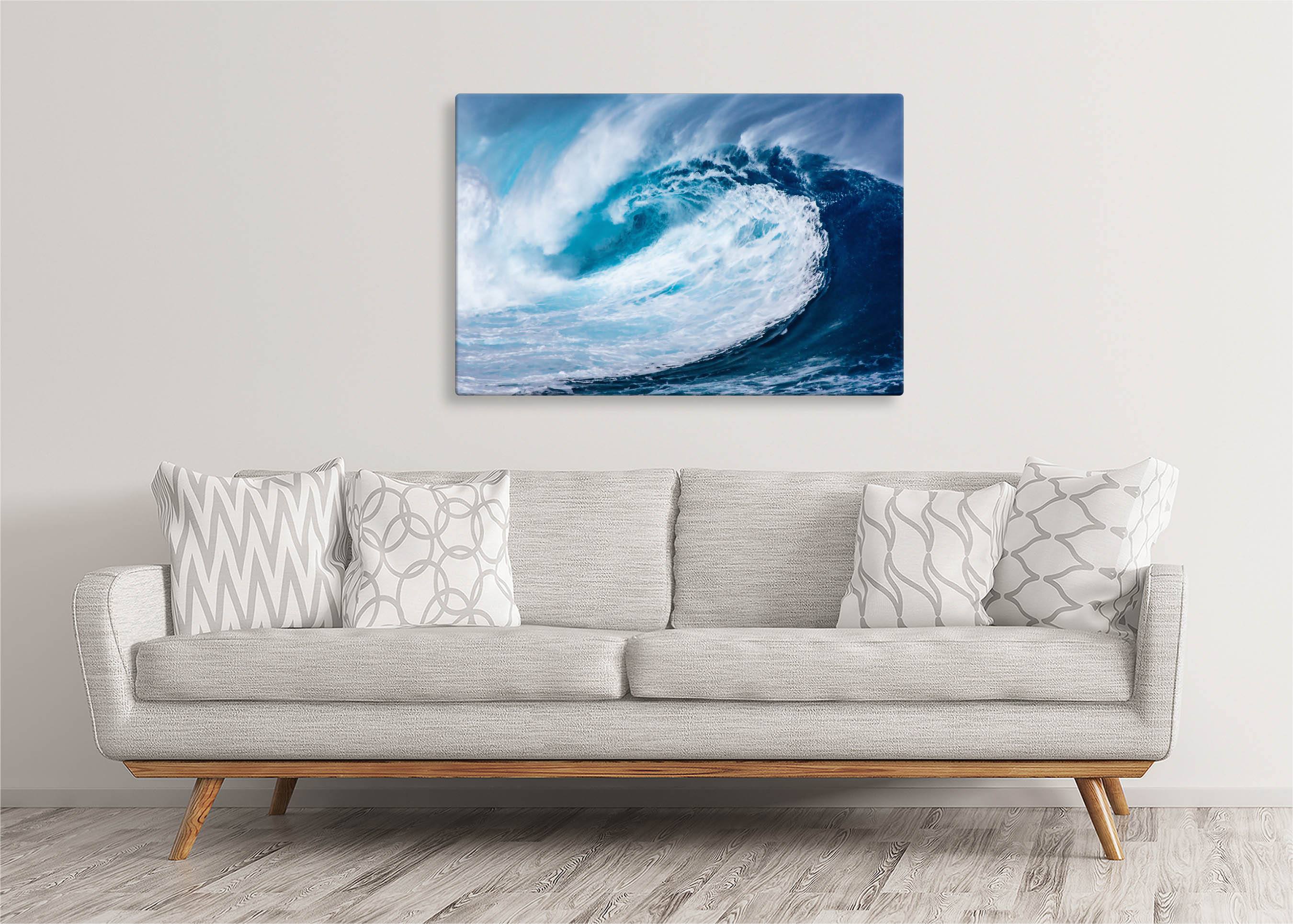 Wave | Gallery Wrap Wall Canvas - Image 5